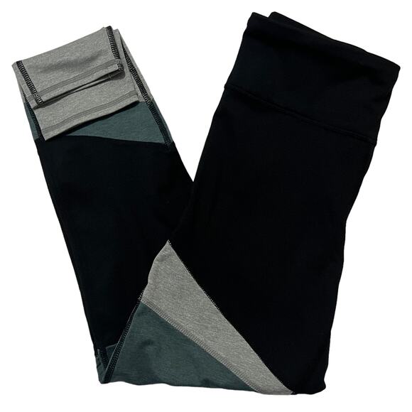 Threads 4 Thought MEDIUM Black/Gray Lynn Colorblock Legging  Stitch Fix ReActive - Picture 6 of 10